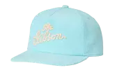 Gibson - Script Logo Corduroy Snapback Hat - Turquoise