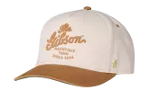 Gibson - Script Logo Structured Snapback Hat - Beige