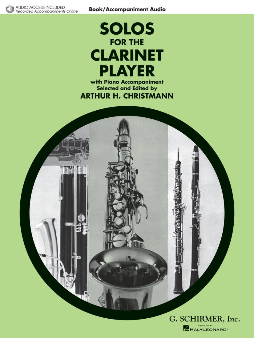 Solos for the Clarinet Player - Christmann - Clarinet/Piano - Book/Audio Online