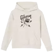 Gibson - Kids Flying V Pullover Hoodie, Cream - Small