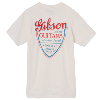 Gibson - Superior Sound Tee Vintage White