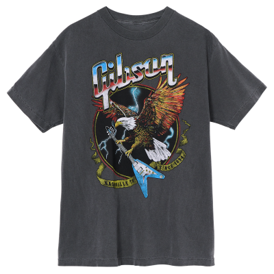 Gibson - Eagle Tee Vintage Gray