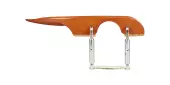 Guarneri-Style Boxwood Side Mount Violin Chin Rest - 3/4-4/4