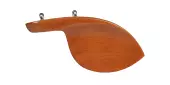 Guarneri-Style Boxwood Side Mount Violin Chin Rest - 3/4-4/4