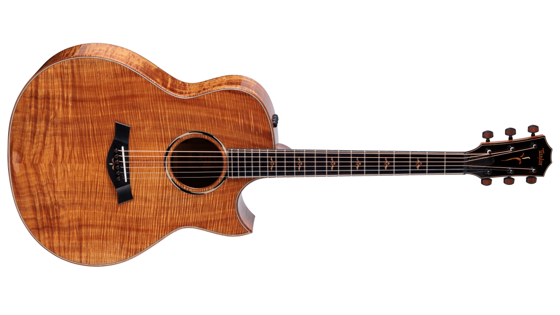 Custom C28ce B5030 - Grand Orchestra, Figured AA Grade Hawaiian Koa Acoustic-Electric Guitar