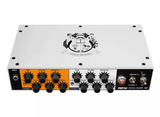 Dual Baby 100 Watt 2-Channel Amplifier Head