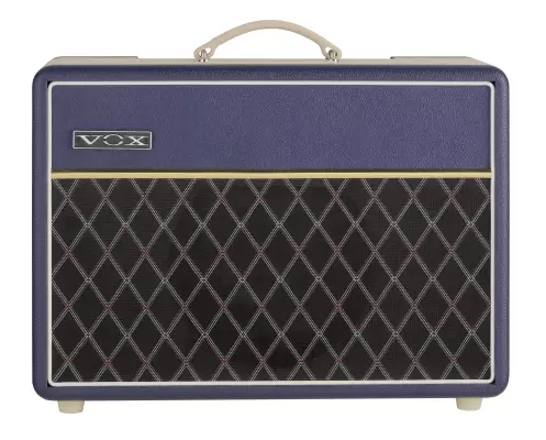 Vox - Limited Edition Custom 1x10 10-Watt Tube Combo Amp - Blue/Cream