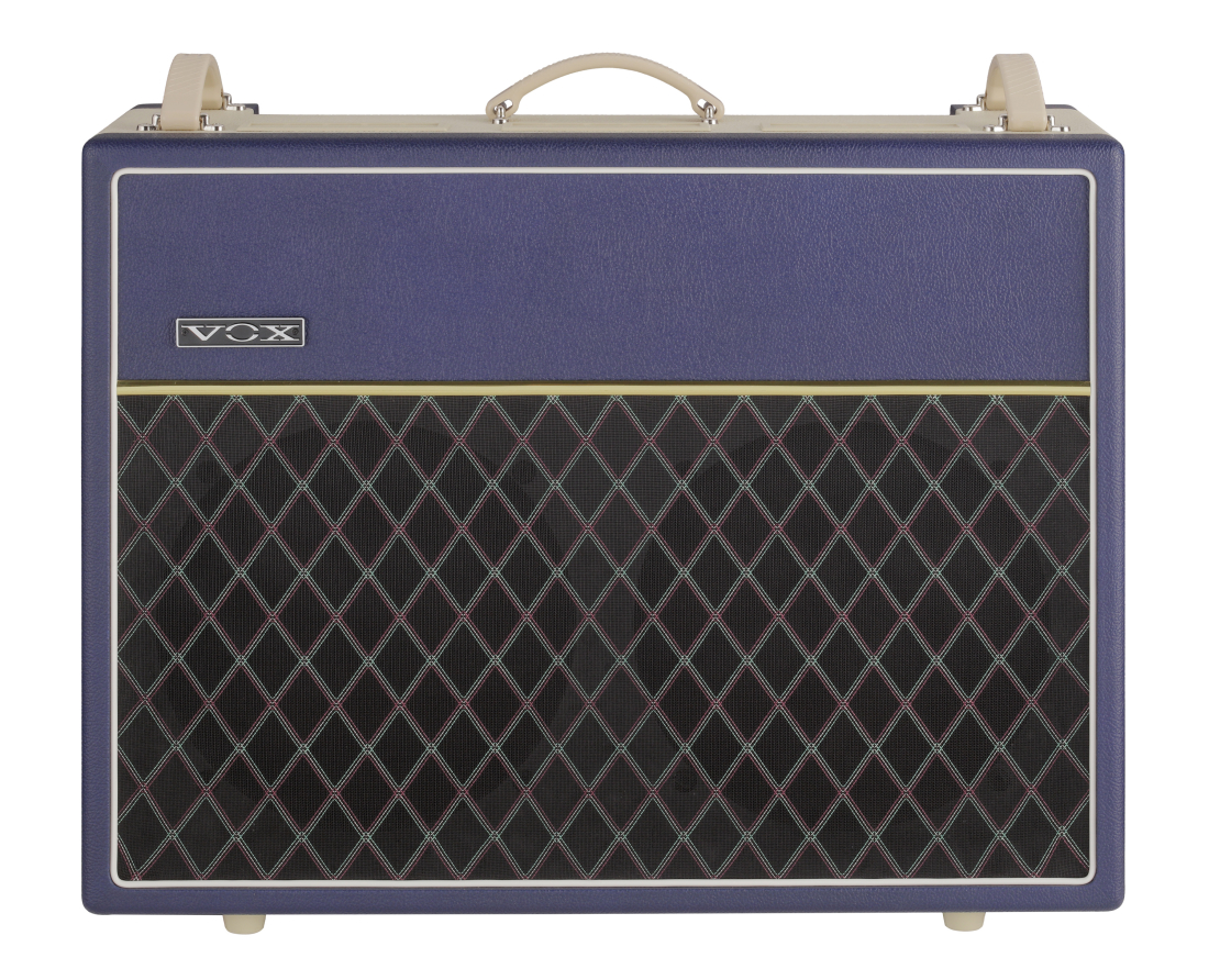 Limited Edition 2x12\'\' 30-Watt Tube Combo Amp w/Celestion Greenback - Blue/Cream