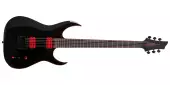 Schecter - Sunset-6 ET Red Dawn Electric Guitar - Gloss Black