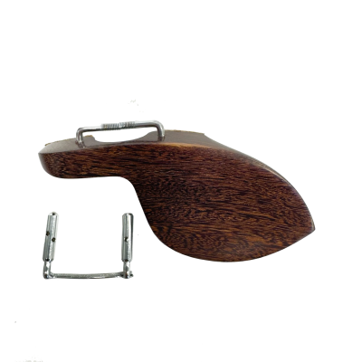 Counterpoint Musical - Guarneri-Style Tintul Side Mount Violin Chin Rest with Hardware - 3/4-4/4
