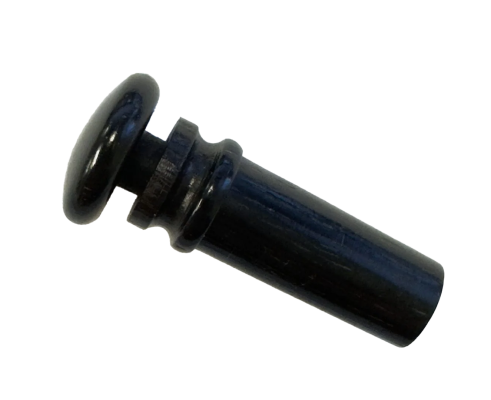 Counterpoint Musical - Ebony Insight Violin Endpin with Parisian Eye, Thick Shaft - 3/4-4/4