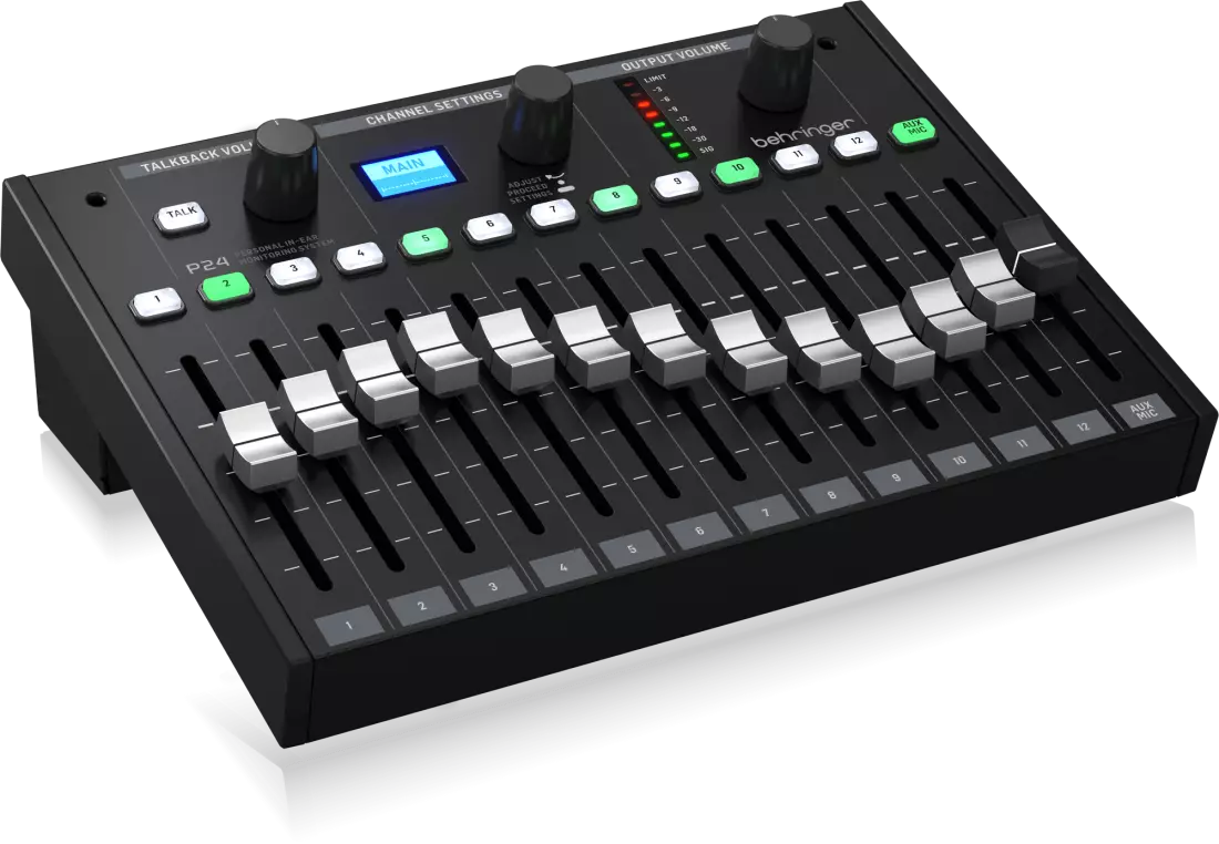 StageConnect Personal Monitor Mixer with 13 Stereo Channels