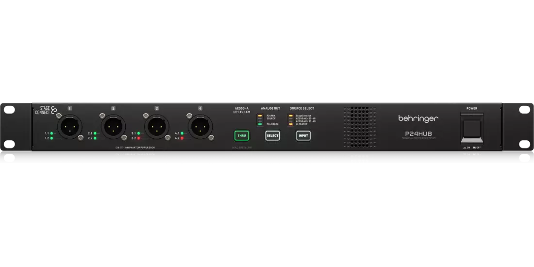 StageConnect Hub with Bus Powering for Personal Monitor Mixers