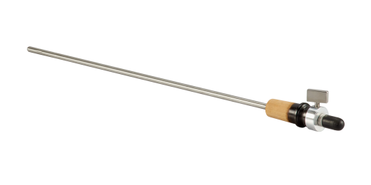 Counterpoint Musical - Sterling Silver Cello Endpin - 28mm Hardwood Cone
