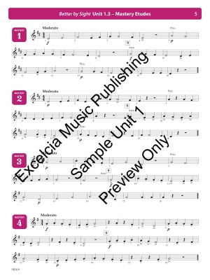 Better By Sight (Four Steps to Mastering Sight Reading) - Arcari - Violin 2 - Book
