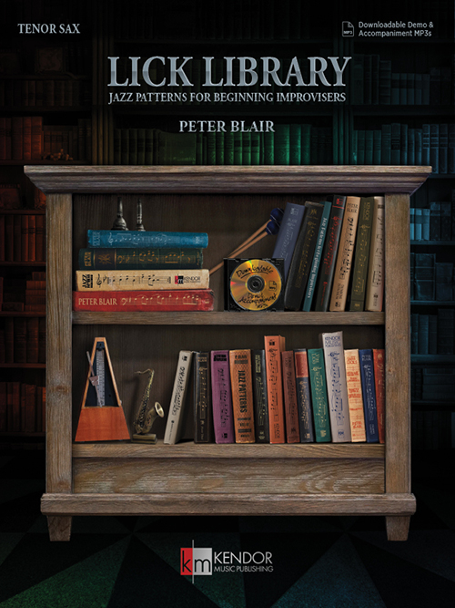 Lick Library: Jazz Patterns for Beginning Improvisers - Blair - Tenor Sax - Book/Audio