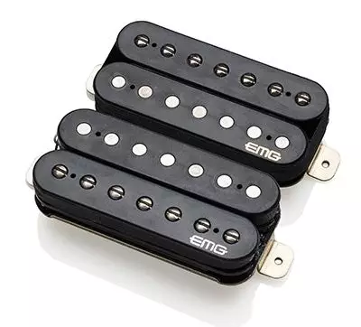 Super 77-7 Retro Active 7-String Pickup Set - Black