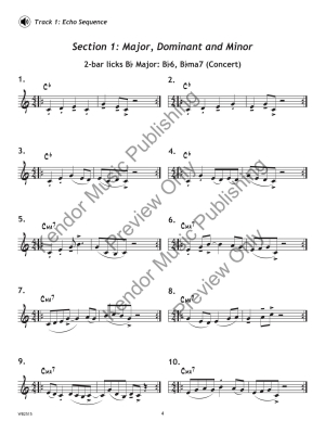 Lick Library: Jazz Patterns for Beginning Improvisers - Blair - Trumpet/Clarinet - Book/Audio
