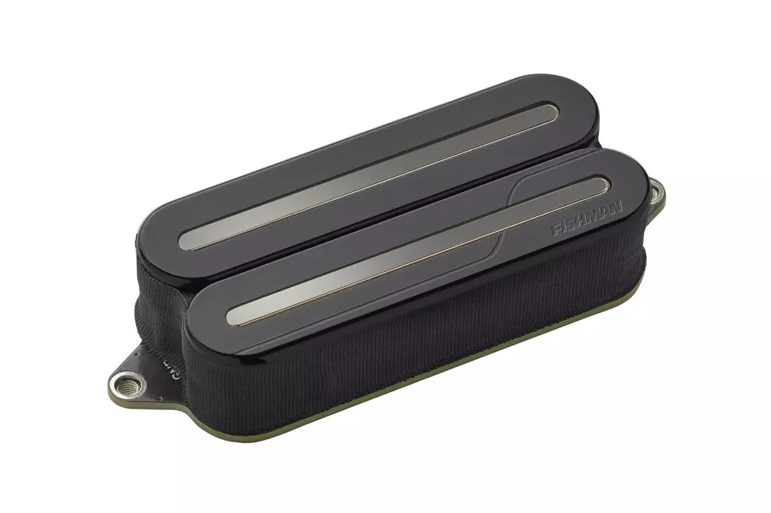 Fluence Open Core Modern Humbucker 7-String Ceramic Pickup - Black with Black Nickel Blades