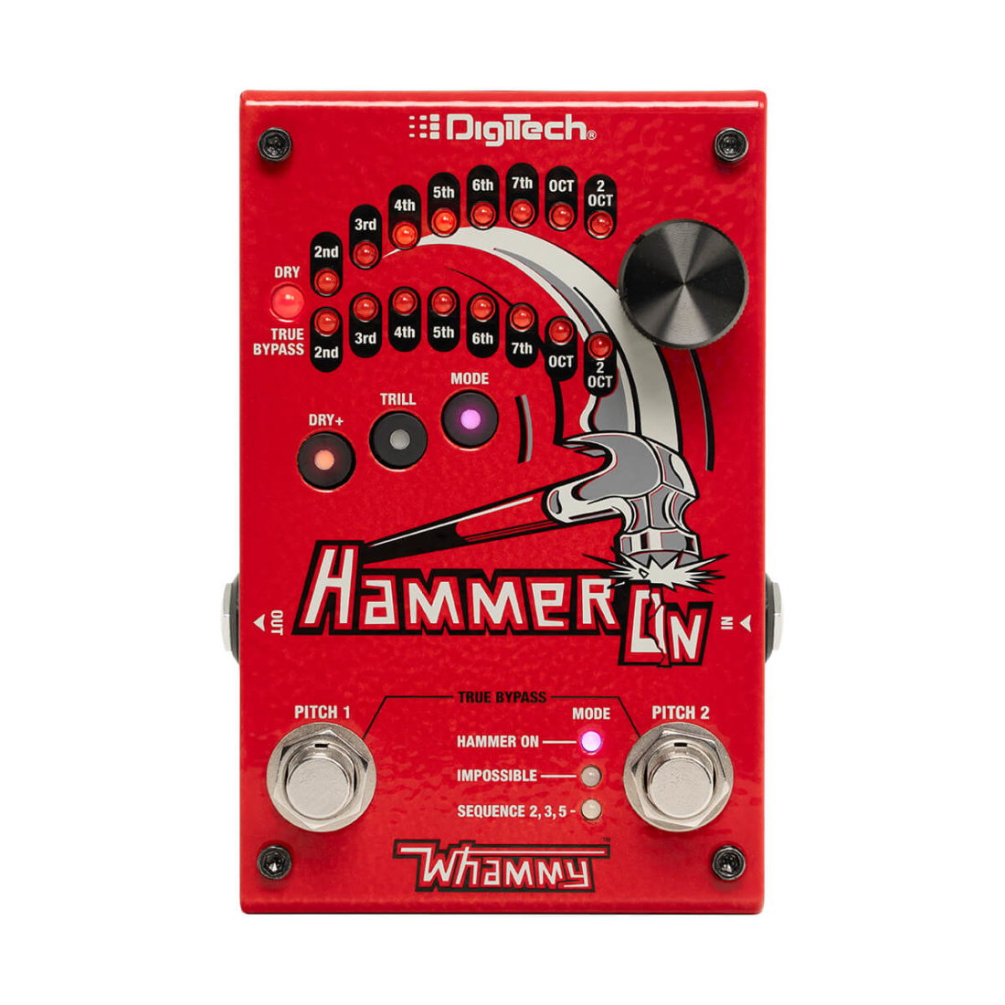 Digitech HammerOn Instantaneous Pitch Shifter Pedal | Long