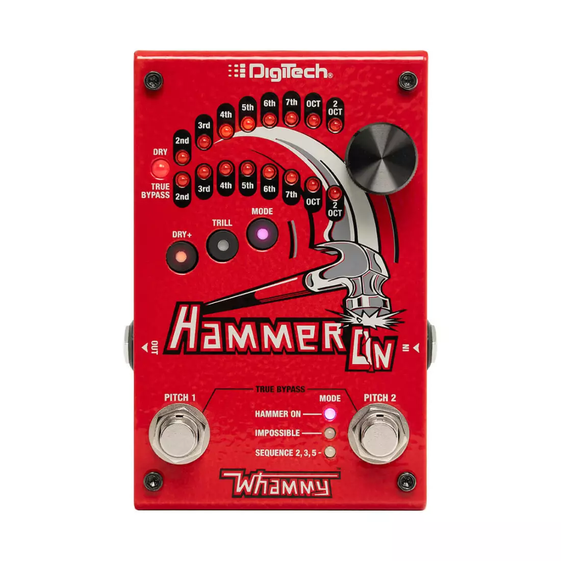 HammerOn Instantaneous Pitch Shifter Pedal