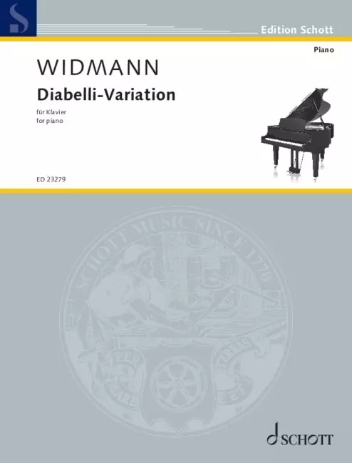 Diabelli-Variation - Widmann - Piano - Book