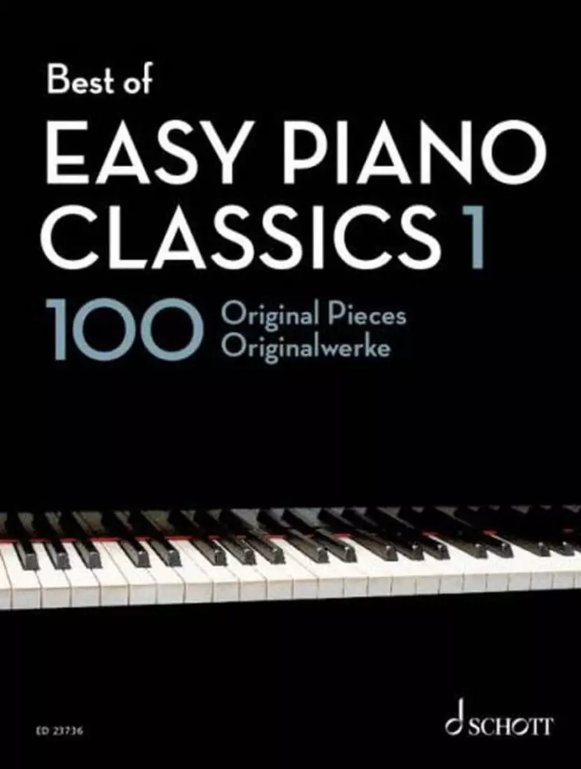 Best of Easy Piano Classics 1: 100 Original Pieces - Heumann - Piano - Book