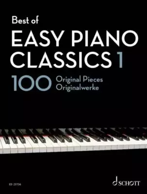 Schott - Best of Easy Piano Classics 1: 100 Original Pieces - Heumann - Piano - Book