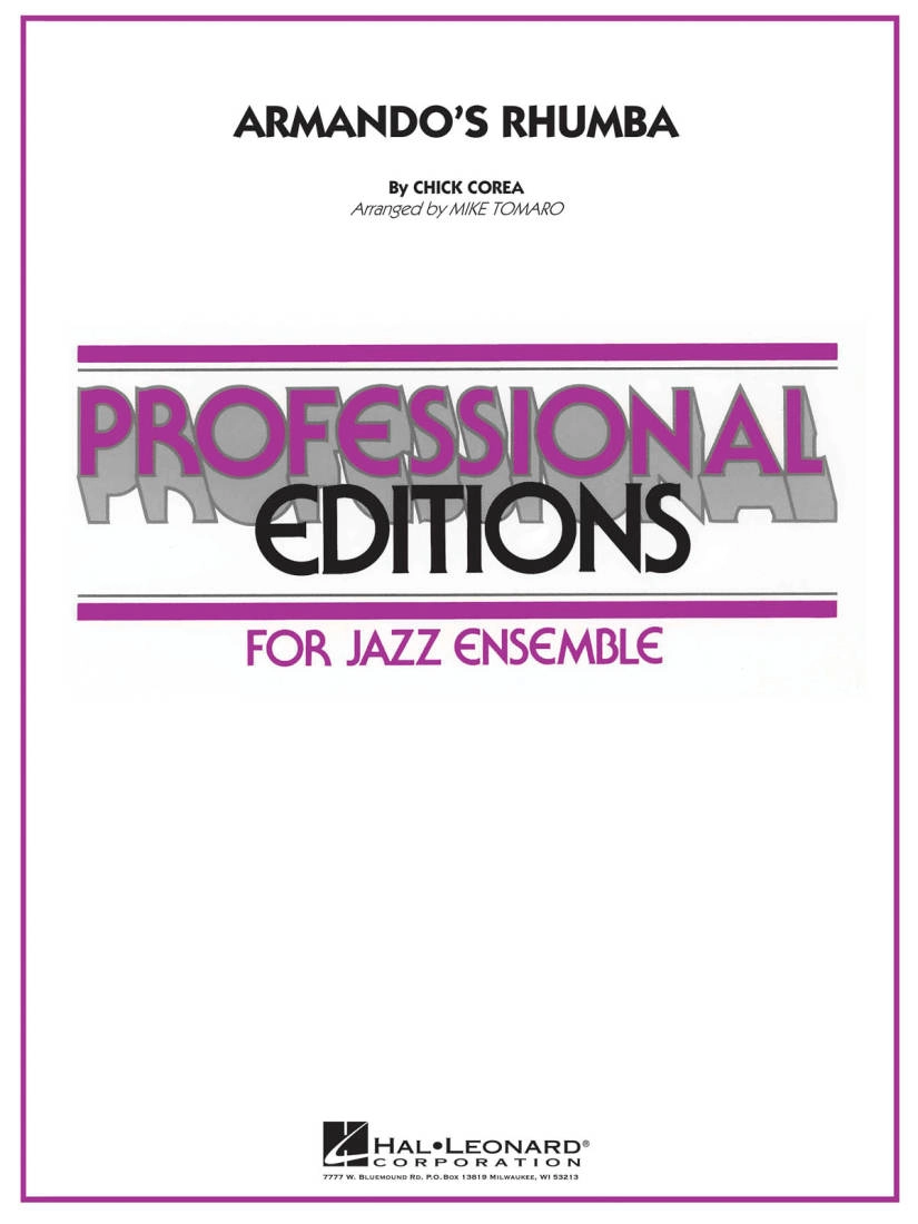 Armando\'s Rhumba - Corea/Tomaro - Jazz Ensemble - Gr. 5