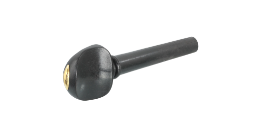Counterpoint Musical - Swiss Model Ebony Violin Tuning Pegs with Golden Cup Inlay - 4/4