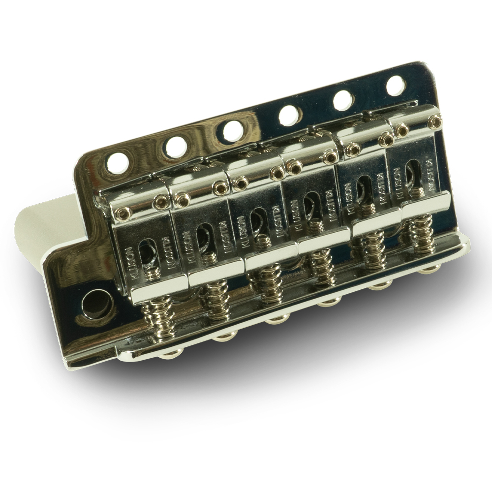 Vintage Steel Block Tremolo Bridge with Contemporary Narrow Spacing - Chrome (Left Handed)