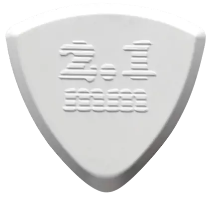 Bermuda III Guitar Pick - 2.1mm (Single)