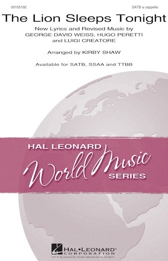 The Lion Sleeps Tonight - Shaw - TTBB