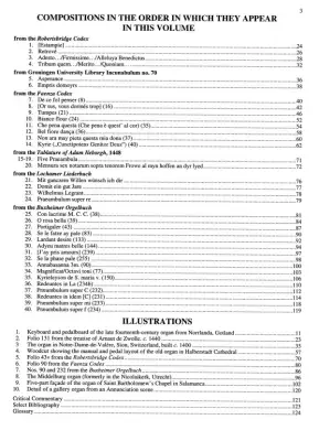 Historical Organ Techniques and Repertoire Volume 3, Late-Medieval Before 1460 - Marshall - Organ - Book