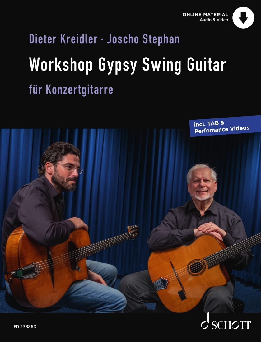 Workshop Gypsy Swing Guitar - Kreidler/Stephan - Guitar - Book/Media Online