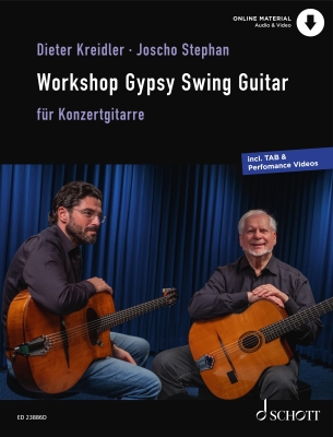 Schott - Workshop Gypsy Swing Guitar - Kreidler/Stephan - Guitar - Book/Media Online