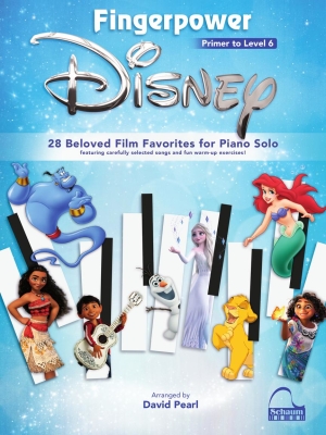 Schaum Publications - Fingerpower Disney - Pearl - Piano - Book