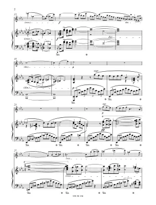 Sonate in Eb major, op. 18 - Strauss - Violin/Piano - Book