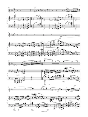 Sonate in Eb major, op. 18 - Strauss - Violin/Piano - Book