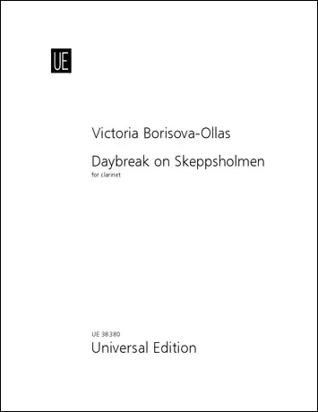 Daybreak on Skeppsholmen - Borisova-Ollas - Solo Clarinet - Book