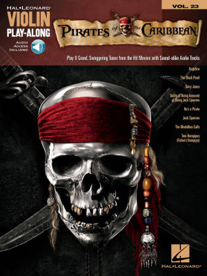 Hal Leonard - Pirates of the Caribbean: Violin Play-Along Volume 23 - Book/Audio Online
