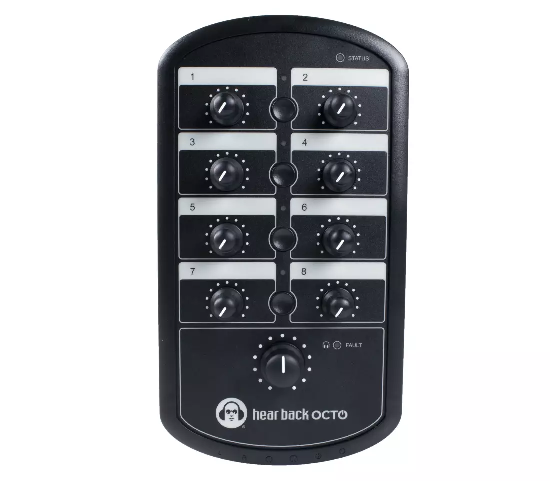 Hear Back OCTO Personal Monitor Mixer (No Cable)