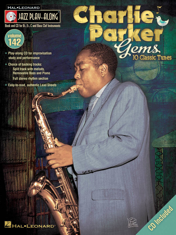 Charlie Parker Gems: Jazz Play-Along Volume 142 - Book/CD