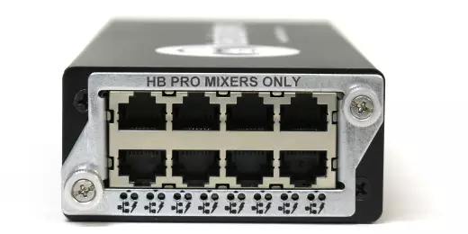 PRO Mixer Distro, Connects Up To 8 Mixers - Black