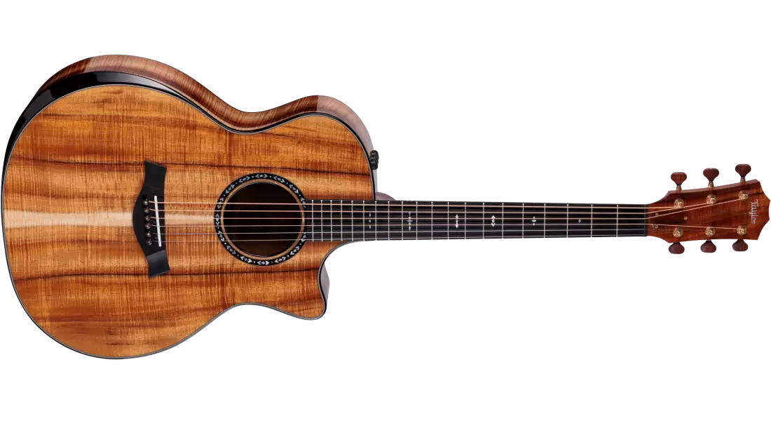 Custom C24ce B5043 - Grand Auditorium, Figured AA Grade Hawaiian Koa Acoustic-Electric Guitar