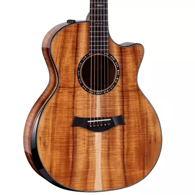 Custom C24ce B5043 - Grand Auditorium, Figured AA Grade Hawaiian Koa Acoustic-Electric Guitar