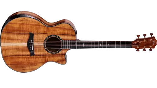 Taylor Guitars - Custom C24ce B5043 - Grand Auditorium, Figured AA Grade Hawaiian Koa Acoustic-Electric Guitar