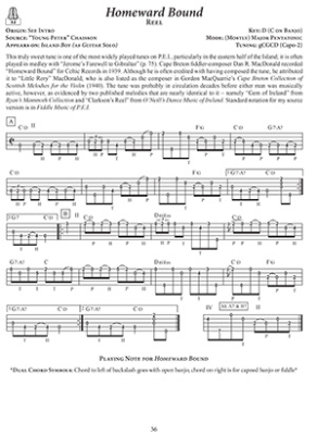 Cape Breton & Prince Edward Island Fiddle Tunes for Clawhammer Banjo - Perlman - Banjo - Book/Audio Online