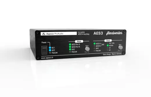 FLX-AES3 AES3-to-Anything 16x16 Channel Converter