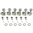Kluson - Revolution Diecast Tuners 6 Inline Left Handed - Nickel